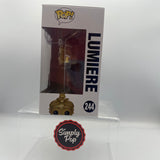 Funko Pop Lumiere #244 Disney Beauty And The Beast Live Action Movie
