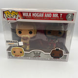 Funko Pop Hulk Hogan And Mr. T 2-pack WWE Amazon Exclusive