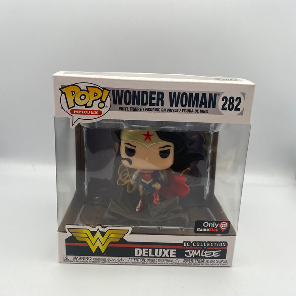 Wonder Woman B&W Deluxe Funko Pop! #282 - The Pop Central