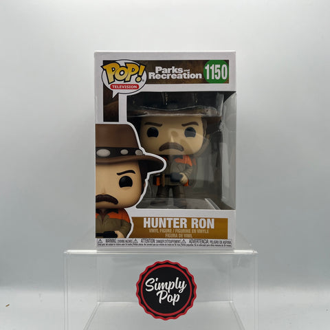Funko Pop Hunter Ron #1150 Parks And Recreation TV