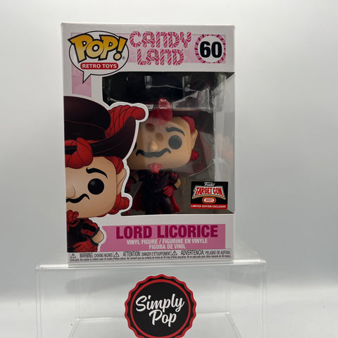 Funko Pop Lord Licorice #60 Candy Land Retro Toys Target Con Exclusive