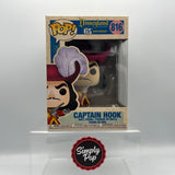 Funko Pop Captain Hook #816 Disneyland Resort 65th Anniversary Peter Pan