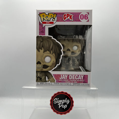 Funko Pop Jay Decay #06 Garbage Pail Kids GPK Retro Toys
